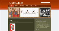 Desktop Screenshot of loggiaelia.org